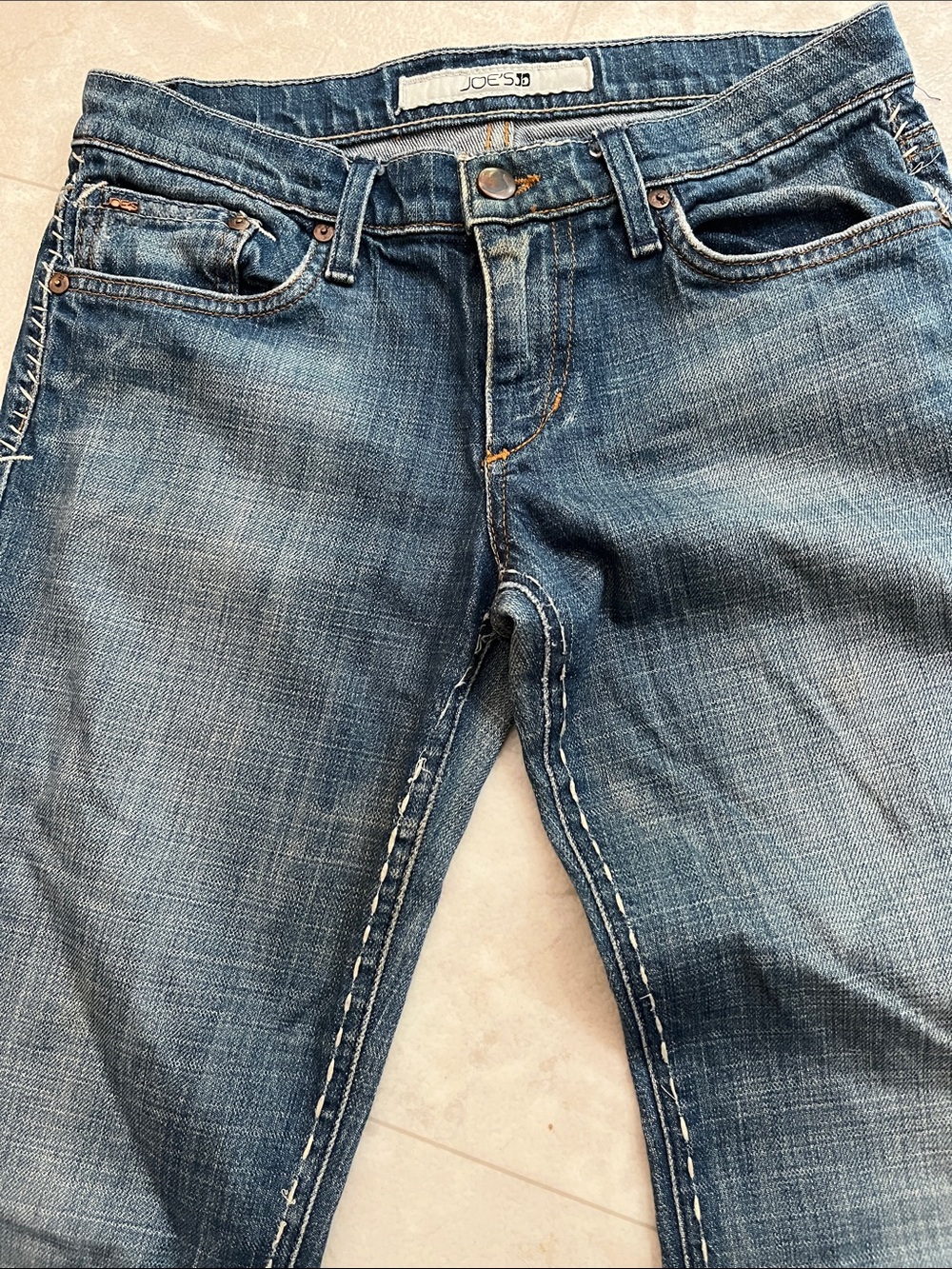 Joe's Jeans Dark Blue Flare Jeans 27 - Picture 3 of 8